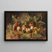 Trèfles porte-bonheur - Hans Zatzka — oprawiony obraz na ścianie