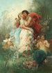 Przysięga miłości - Hans Zatzka — widok dzieła