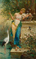piękności orientalnej - Hans Zatzka — widok dzieła