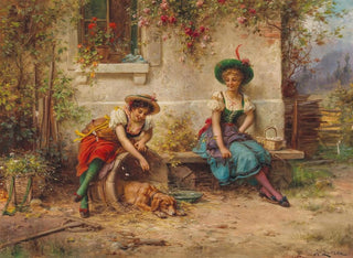 Duchy natury - Hans Zatzka — widok dzieła