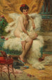 La boîte à bijoux - Hans Zatzka — widok dzieła