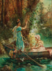 Le message d'amour - Hans Zatzka — widok dzieła