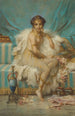 L'Odalisque - Hans Zatzka — widok dzieła