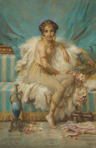 Hans Zatzka - The Odalisque.webp