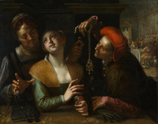Scena z kopułą - Hans von Aachen — widok dzieła