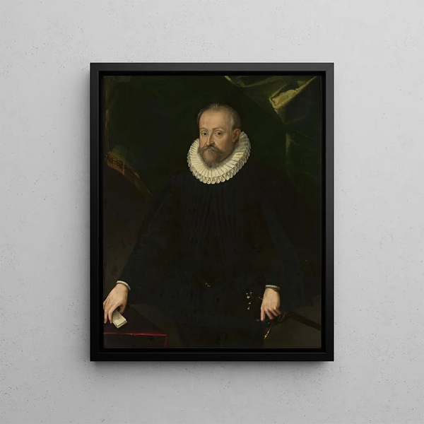 Hans von Aachen - Portrait of a man.webp
