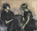 Dwie kobiety - Harald Giersing — widok dzieła