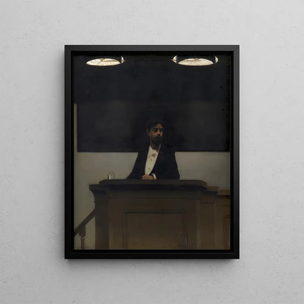 Harald SlottMller - Georg Brandes at the University of Copenhagen.webp