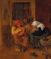 Un intérieur avec des paysans faisant de la musique - Harmen Hals — widok dzieła