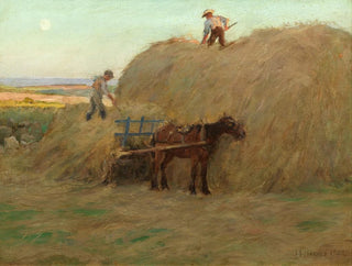 Harold Harvey - Building the hayrick.webp