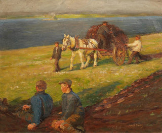 Harold Harvey - Spreading the nets.webp