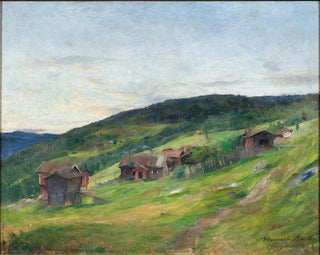 pejzaż Eggeda - Harriet Backer — widok dzieła