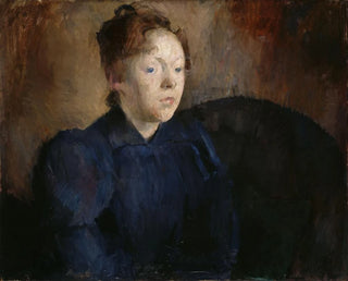 Portret Nenny Janson Nagel b Backer Lunde - Harriet Backer — widok dzieła