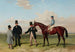 Underhand zwycięzca Northumberland Plate z Aldcroft Mr A Biggs Mr J Fobert trener i Mr G Foster właściciel - Harry Hall — widok dzieła