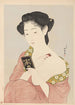 Maquillage - Hashiguchi Goyō — widok dzieła