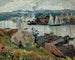 Port w Gloucester w Massachusetts - Hayley Lever — widok dzieła