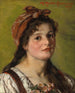 Portret dziewczynki - Hedwig Mechle-Grossmann — widok dzieła