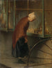La fille orpheline - Hein Burgers — widok dzieła