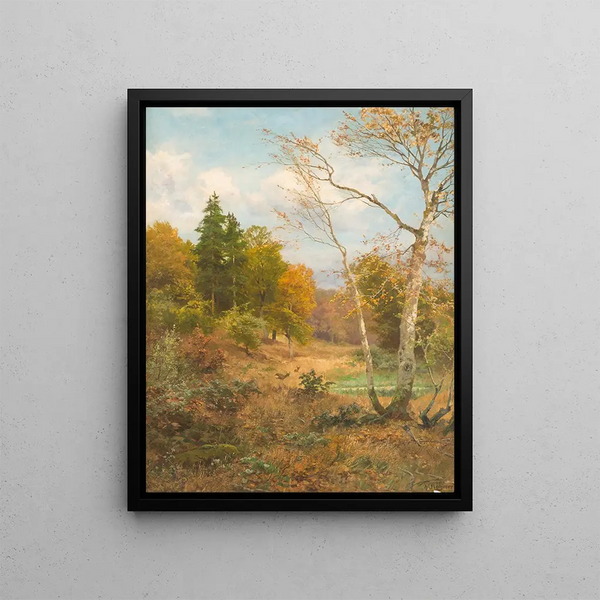 Heinrich Bhmer - Autumn forest.webp