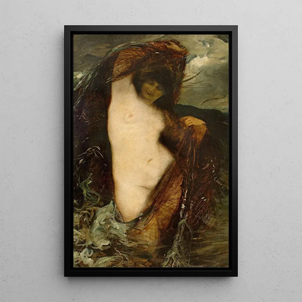 Nymphe - Heinrich Faust — oprawiony obraz na ścianie