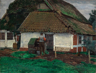 Stara chata - Heinrich Hermanns — widok dzieła