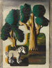 Biały koń - Heinrich Hoerle — widok dzieła