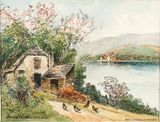 Wiosna w Dolinie Wachau - Heinrich Josef Wertheim — widok dzieła