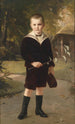 Chłopiec w marynarskim kostiumie - Heinrich Lauenstein — widok dzieła