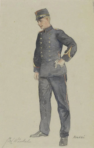 Heinrich M Krabb - Staande sergeant.webp