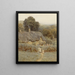 Uroczy domek w Gloucestershire pod wzgórzami Cotswolds - Helen Allingham — oprawiony obraz na ścianie