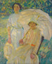 Parasol blanc 2 - Helen Galloway McNicoll — widok dzieła