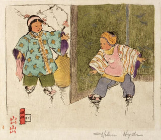 Cache-cache - Helen Hyde — widok dzieła
