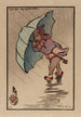 Le Parapluie bleu - Helen Hyde — widok dzieła