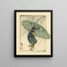 Le parapluie familial - Helen Hyde — oprawiony obraz na ścianie