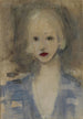 Kobieta blondyna - Helene Schjerfbeck — widok dzieła