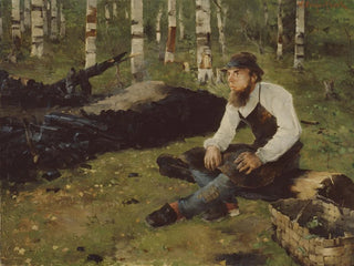 Helene Schjerfbeck - Charcoal Burner.webp