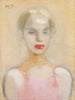 Córka cyrku - Helene Schjerfbeck — widok dzieła