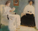 Dziewczyny czytające - Helene Schjerfbeck — widok dzieła