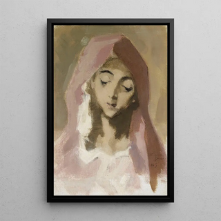 Helene Schjerfbeck - Madonna de la Charit after El Greco.webp
