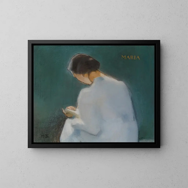 Marie - Helene Schjerfbeck — oprawiony obraz na ścianie