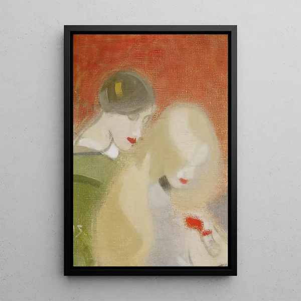 L'héritage familial - Helene Schjerfbeck — oprawiony obraz na ścianie