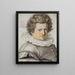 portret Gillisa van Breena - Hendrick Goltzius — oprawiony obraz na ścianie