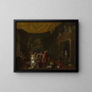 Hendrick Govaerts - Visit to the painters studio.webp
