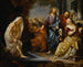 Zmartwychwstanie Lazara - Hendrick Heerschop — widok dzieła