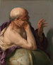 Heraklit - Hendrick ter Brugghen — widok dzieła