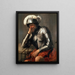 Zasypiający Mars - Hendrick ter Brugghen — oprawiony obraz na ścianie