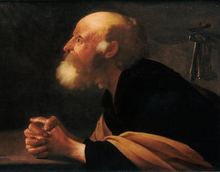 Le Pierre repentant - Hendrick Ter Brugghen — widok dzieła