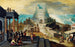 La Tour de Babel - Hendrick van Cleve III — widok dzieła