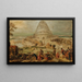 La Tour de Babel (Konflikt przypadków) - Hendrick van Cleve III — oprawiony obraz na ścianie