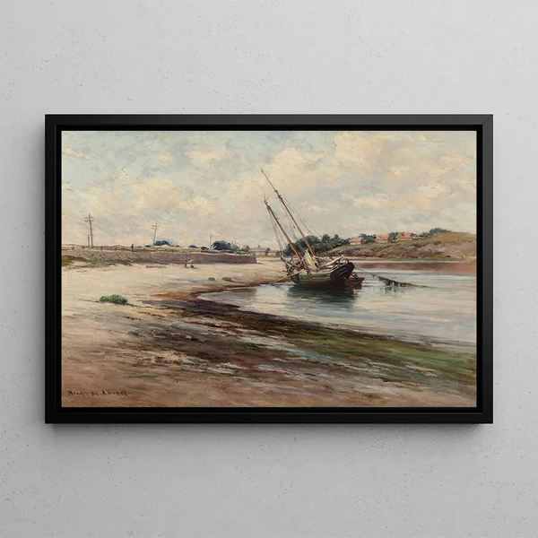 Nahant, Massachusetts - Hendrick A. Hallett — oprawiony obraz na ścianie